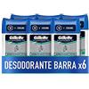 Gillette Hydra Gel Deodorante Antitraspirante Eucalipto da uomo, 70 ml x 6