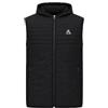 Le Coq Sportif 2510295 LE COQ SPORTIF - HYBRIDE Piumino SL Hood N°1 M - Giacca uomo Bi-Materiale Poliestere Cotone Cappuccio - Calore Inverno Attività Giornaliere - Taglia M - Colore Nero Unisex - Adulto (Pacco da 1)