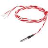 RS PRO PT100, termometro di resistenza in acciaio inox, Ø 4 mm x 25 mm, -50 °C → +200 °C, cavo da 1 m