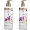 Edotea Sapone Naturale Fluido Camomilla e Malva 300 ml (Confezione da 2)