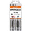 PROJAHN 83045 martello perforatore 4 PLUS set di trapano, 6-12 mm, 5 pezzi