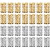 100 Pcs Women Hair Decor Gioielli Treccine Per Capelli Anelli Di Polsini