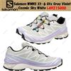 Salomon WMNS Xt-6 Gtx Grigio Viola Cosmic Sky Bianco L49215000 Taglia Donna
