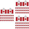 3 Pack Ciondoli Bandiera Per Braccialetto Decorazioni Con Pendenti