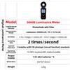 S8608 Lux Meter Portatile Misura fino a 200000 LUX FC Doppia Unità Switching