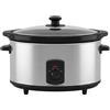 SWISS HAUS Slow Cooker Royalty Line in Acciaio Inox con Ciotola in Ceramica 3.5 L