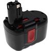 EXTENSILO Batteria per Bosch GBH24VF BACCS 24V GBH-24V 52324 52324B 3924-24 3960 3,3Ah 24V
