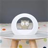 ZAZU Lou The Owl Nightlight - Spaventa il buio con Lou, sensore di spegnimento automatico e piangere, due luminosità regolabili, luce notturna attivata dal pianto, regalo per bambini e bambini
