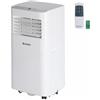 GALILEO Climatizzatore portatile 4 in 1, a pompa di calore, con telecomando, deumidificatore e ventilatore 9000 Btu/h, Clyma Chigo