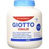 GIOTTO VINILIK - Barattolo Da 1 Kg Colla Vinilica, Colore Bianca