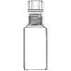 Neolab e 4153 PE Biberon a collo largo con chiusura, 500 ML VOLUME nominale