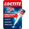 Loctite Super Attak Precision, Colla liquida trasparente con beccuccio extra lungo, Adesivo istantaneo, Colla per plastica e molti altri materiali per applicazioni precise, 1x5g