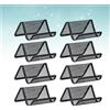 8 Pcs Name Holder Porta Biglietti Da Visita Scrivania Espositore