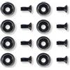 Viti disco attacco snowboard, nero/argento, kit accessori