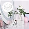 2 PCS Cassetti Plastica Porta Pennelli Per Trucco Organizzatore Riporre Trucchi