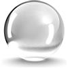 SODIAL 60Mm Trasparente Sfera Acrilica Manipolazione Di Contatto Trasparente Sfera7750