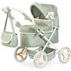 Bayer Design Trendy Carrozzina per bambole con borsa | Carrozzina giocattolo, pieghevole, regolabile, ruote grandi