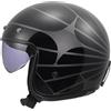 LS2, Casco Moto Jet BOB II COSMIC Black Grey, L