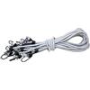 Kotap VBC-48WHT - Corda elastica resistente, 10 pezzi, colore: bianco