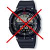 Casio Cinturino Originale Casio Gomma Nero SGW-600H-1B (Vedi compatibilità)