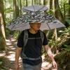 Cappello Ombrello per Attività all'Aperto, ombrellino parasole per sdraio