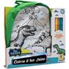 Non applicabile Borsa - Teorema: Miss Signorina - Zaino Dinosauro Con Pennarelli - Open Touch...