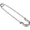 No 1X(10 pz 4 pollici di dimensioni in metallo Safety Pin - grande e fo6068