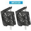 Secret Jardin Monkey Fan 2x120mm MF2X120 Ventole Grow Box Doppia Clip