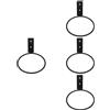 4 PCS Staffa Per Fioriera Staffe Portavasi Portavaso Da Appendiabiti