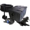 WilTec TTSet Filtro SunSun 60000l Chiarificatore 24W Pompa ECO 40W Tubo Pompa fontana