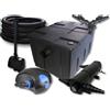 WilTec TTSet Filtro SunSun 60000l Chiarificatore 24W Pompa ECO 100W Tubo Pompa fontana
