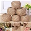 Corda Tela Naturale Lino Corda Iuta Spago Canapa 100M Twisted 1x