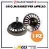 DIESSE TAPPO LAVELLO CUCINA UNIVERSALE CESTELLO LAVANDINO PILETTA BASKET RACCOGLITORE