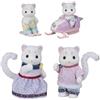 Sylvanian Families - 5814 Snow Leopard Family - Dollhouse speelsets