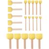 No 3X(20 PZ Set di pennelli rotondi per spugne Strumenti per dipingere per bam4373