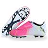 Precision Matrix Junior Football Boots FG 1 Fuchsia/White/Lime 1 Fuchsia/White/L