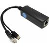 Revotech Splitter PoE Attivo di Tipo C, 48V PoE a USB C 5V/2.4A Uscita Adattiva,