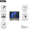 ultra-thin-displayschutz-matt-hp-elitebo 2x Pellicola Protettiva per HP EliteBook 6 G1i 16 Zoll Protezione Schermo
