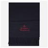 Vivienne Westwood Embroidered Logo Scarf Navy 81030007 W00Q7 K410 149133479 [U]