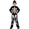 Bristol Novelty- Abito Budget Scheletro, Colore Bianco, 8 anni-10 Anni, CC410 8