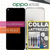 OPPO DISPLAY OPPO A73 5G CPH2161 SCHERMO LCD + VETRO TOUCH SCREEN +COLLAeKIT