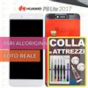 Huawei DISPLAY HUAWEI P8 LITE 2017 PRA-LX1 LX3 LA1 SCHERMO BIANCO VETRO LCD +COLLAeKIT