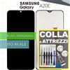 Samsung DISPLAY SAMSUNG GALAXY A20E SM-A202 LCD SCHERMO TOUCH VETRO +COLLAeKIT