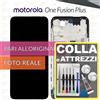 Motorola DISPLAY MOTOROLA MOTO ONE FUSION PLUS XT2067 SCHERMO FRAME VETRO LCD +COLLAeKIT