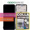OPPO DISPLAY OPPO A94 5G CPH2211 SCHERMO FRAME OLED VETRO TOUCH LCD +COLLAeKIT