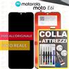 Motorola DISPLAY LCD MOTOROLA MOTO E6i XT2053 SCHERMO TOUCH SCREEN VETRO +COLLAeKIT