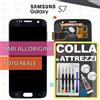 Samsung DISPLAY SAMSUNG GALAXY S7 SM-G930 SCHERMO OLED + VETRO TOUCH NERO +COLLAeKIT