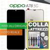OPPO DISPLAY OPPO A78 5G CPH2483 CPH2495 SCHERMO LCD VETRO TOUCH SCREEN +COLLAeKIT