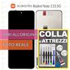 Xiaomi DISPLAY XIAOMI REDMI NOTE 11S 5G 22031116BG SCHERMO LCD VETRO +COLLAeKIT