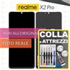 REALME DISPLAY REALME X2 PRO RMX1931 SCHERMO OLED VETRO TOUCH RICAMBIO +COLLAeKIT